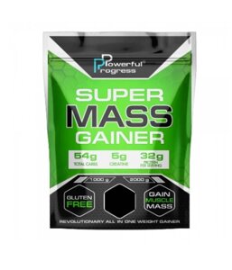 Гейнер Powerful Progress Super Mass Gainer 2000 г (1086-100-30-5863545-20)