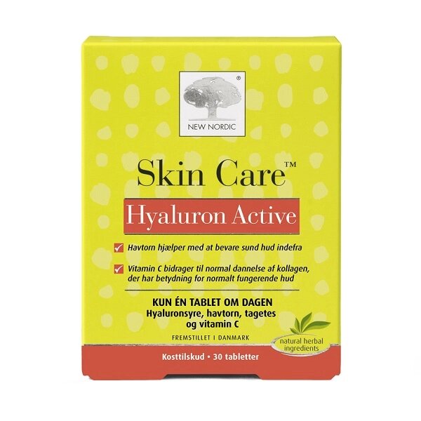 Гіалуронова кислота New Nordic Skin Care Hyaluron Active 30 Tabs від компанії Придбай - фото 1