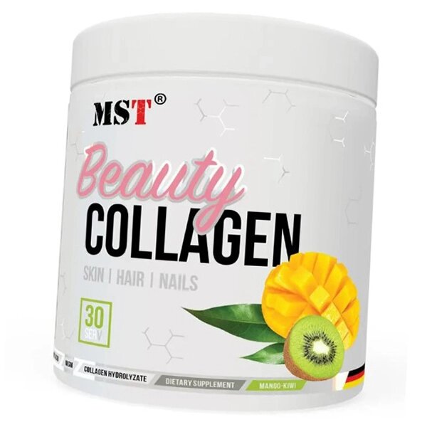 Гідролізований колаген з Гіалуронової кислотою і Вітаміном С Collagen Beauty MST 225г Манго-ківі (68288006) від компанії Придбай - фото 1