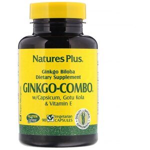 Гінкго Білоба Nature's Plus Ginkgo-Combo 90 Veg Caps NAP-01092