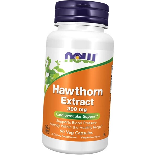 Глід Екстракт Hawthorn Extract 300 Now Foods 90вегкапс (71128178) від компанії Придбай - фото 1