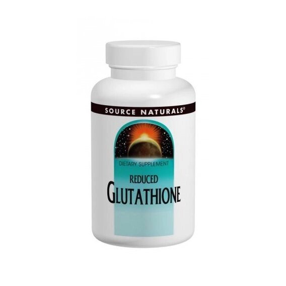 Глутатіон Source Naturals Reduced Glutathione 100 Tabs від компанії Придбай - фото 1