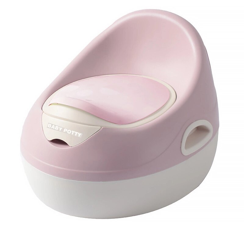 Горщик дитячий Bestbaby AH-855 Pink-White з м'якими зручним сидінням від компанії Придбай - фото 1