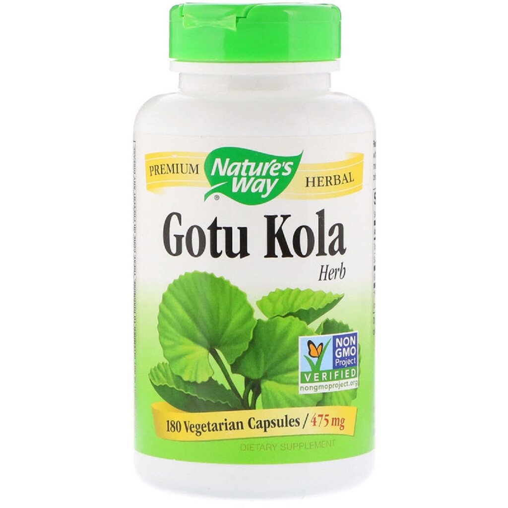 Готу кола Nature's Way Gotu Kola Herb 950 мг 180 капсул (NWY14008) від компанії Придбай - фото 1