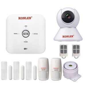 GSM wifi сигналізація konlen TUYA MAXI + wifi 1080p (100617)