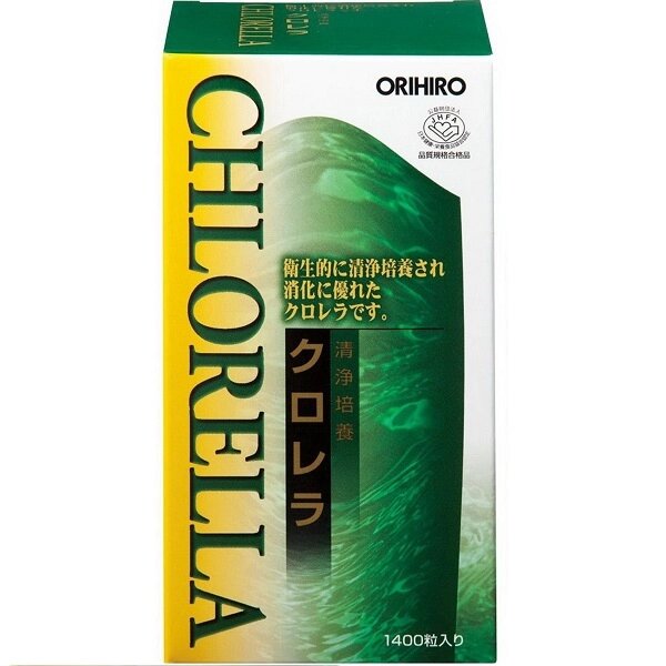 Хлорелла Orihiro Chlorella 1400 Tabs від компанії Придбай - фото 1