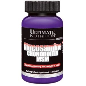 Хондропротектор ( для спорту ) Ultimate Nutrition Glucosamine & Chondroitin & MSM 90 Tabs