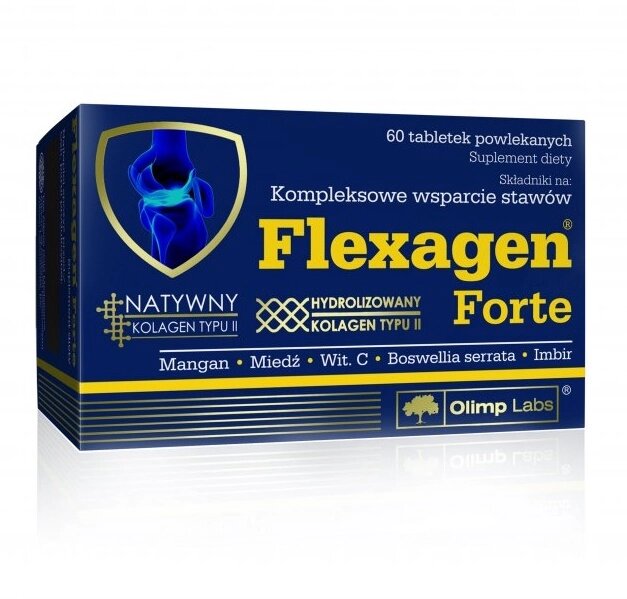 Хондропротектор для спорту Olimp Nutrition Flexagen Forte 60 Tabs від компанії Придбай - фото 1