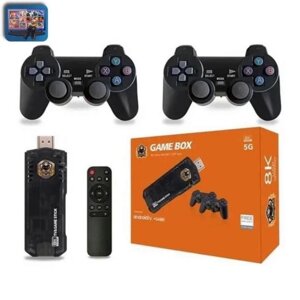 Ігрова приставка + Смарт тб OPT-TOP Game Box X8 8K/5G Smart TV 64 ГБ (2103354313)