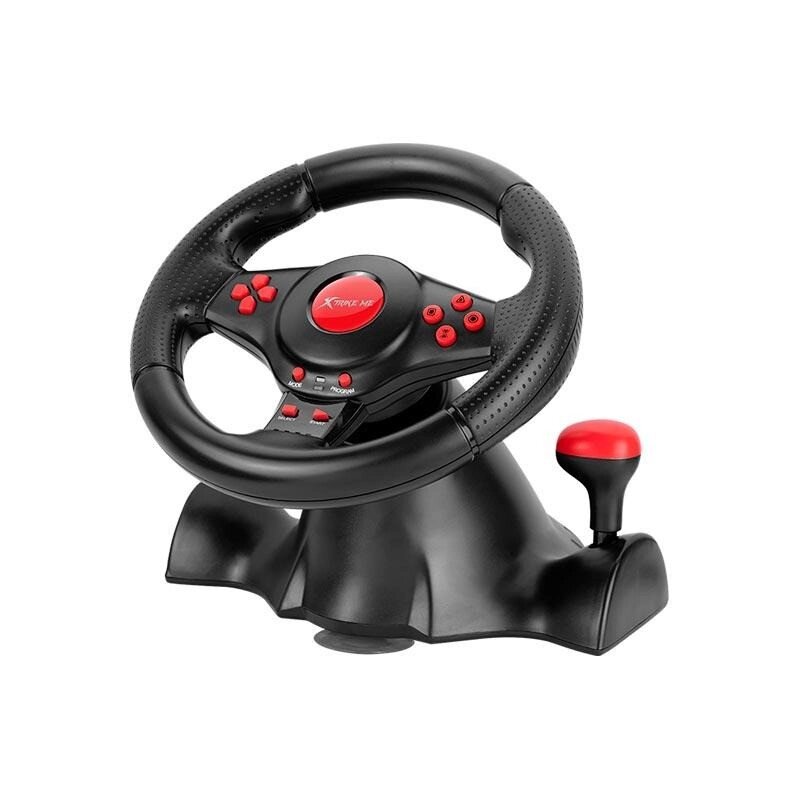 Ігровий кермо XTRIKE ME GP-903 Racing Wheel Black від компанії Придбай - фото 1