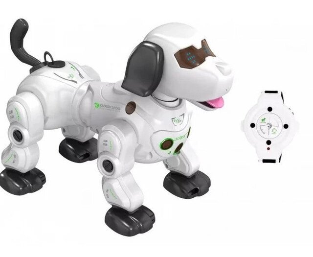 Інтерактивна іграшка собака робот OPT-TOP Robot Dog 777-602 з пультом дистанційного керування (1756375300) від компанії Придбай - фото 1