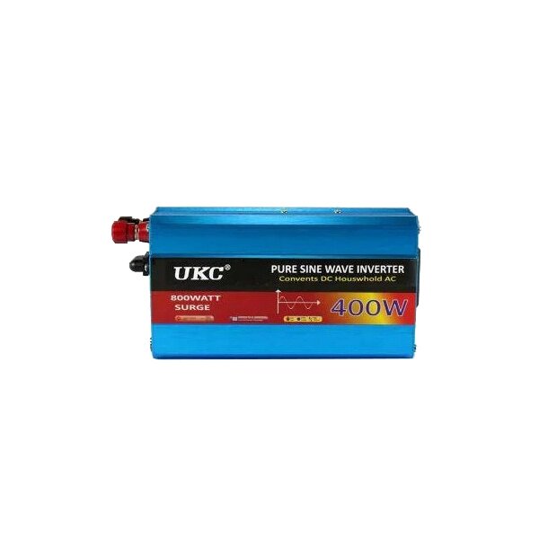 Інвертор перетворювач UKC з чистою синусоїдою AC/DC 12v 400W від компанії Придбай - фото 1