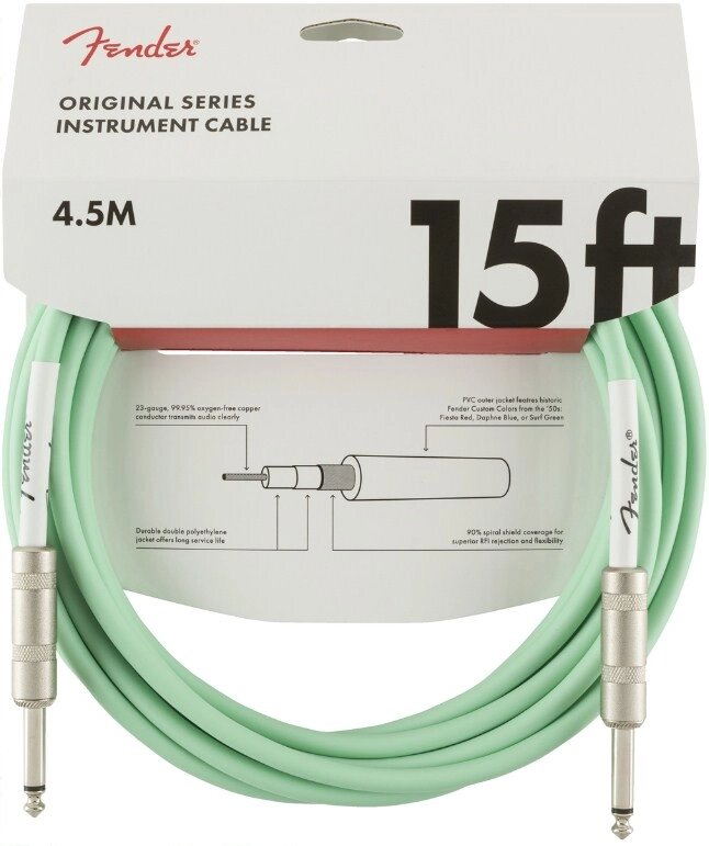 Кабель інструментальний Fender Original Series Instrument Cable 4.5m (15ft) 0990515058 від компанії Придбай - фото 1