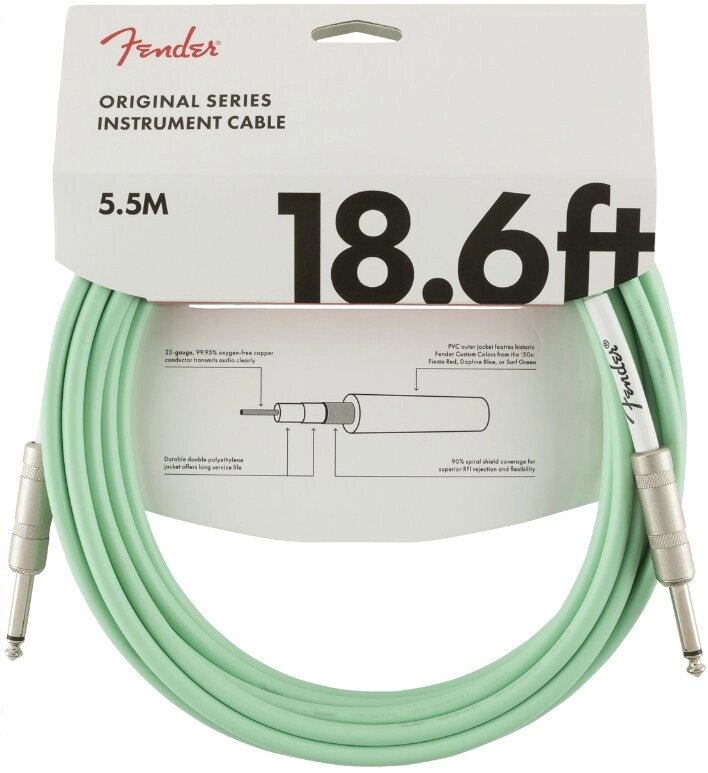 Кабель інструментальний Fender Original Series Instrument Cable 5.5m (18.6ft) 0990520058 від компанії Придбай - фото 1