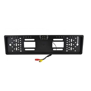 Камера заднього виду в рамці номерного знака бездротова HLV European License Plate Parking Sensor 8012 Black