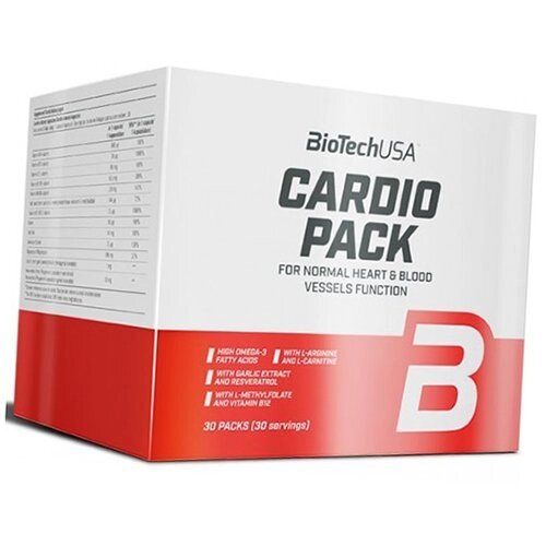 Кардіо комплекс Cardio Pack BioTech (USA) 30пакетов (36084055) від компанії Придбай - фото 1