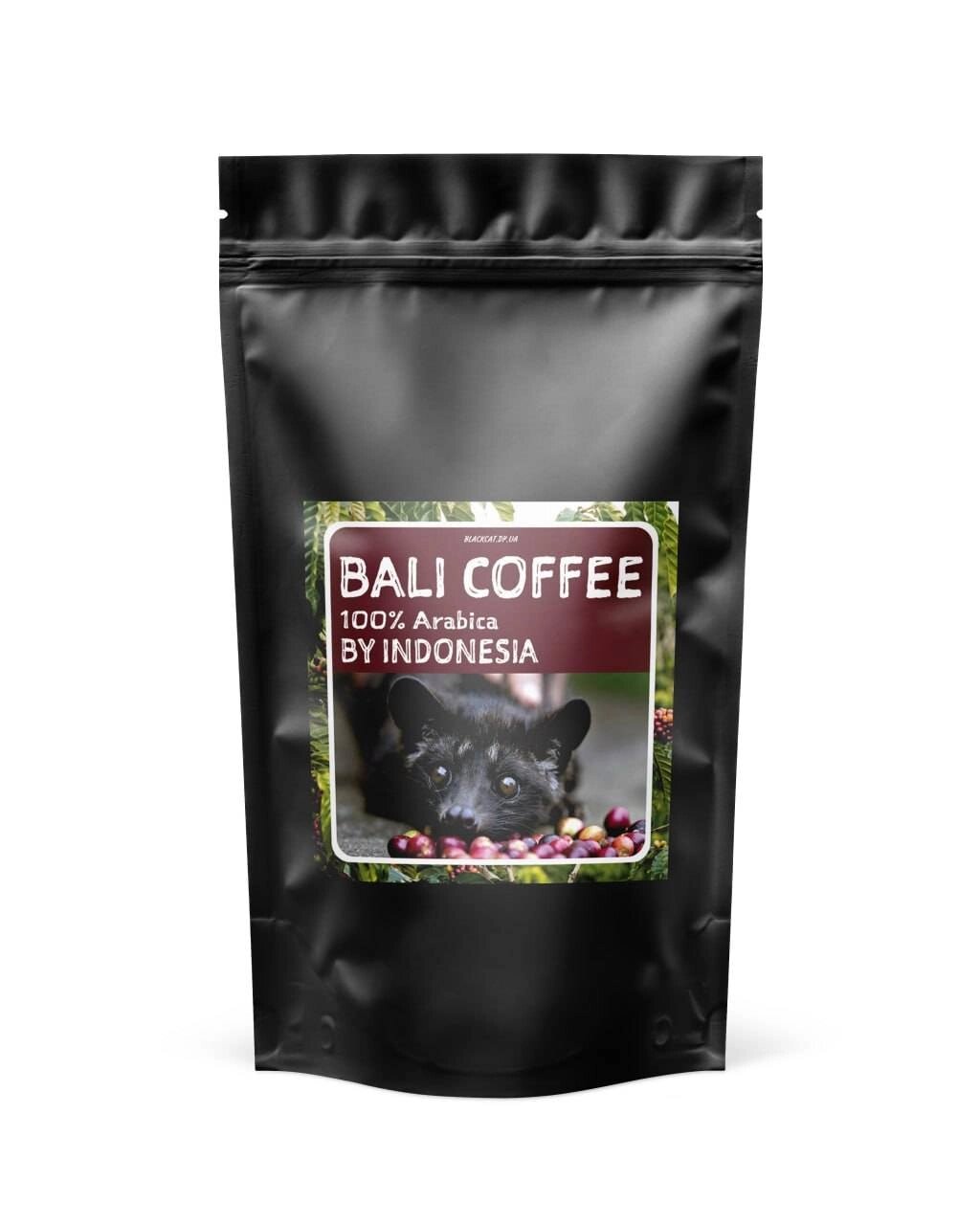 Кава в зернах BlackCatCoffee Balli Coffee Індонезія 500г від компанії Придбай - фото 1