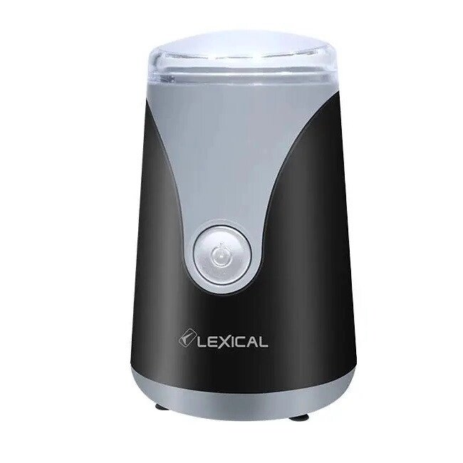 Кавомолка електрична Lexical LCG-0702 50g 220V 200W Black-Gray (3_01491) від компанії Придбай - фото 1