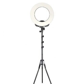 Кільцева світлодіодна лампа зі штативом LED SOFT RING LIGHT RL-14  36CМ від компанії Придбай - фото 1