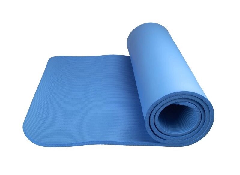 Килимок для йоги і фітнесу Power System PS-4017 FITNESS-YOGA MAT Blue (PS-4017_Blue) від компанії Придбай - фото 1