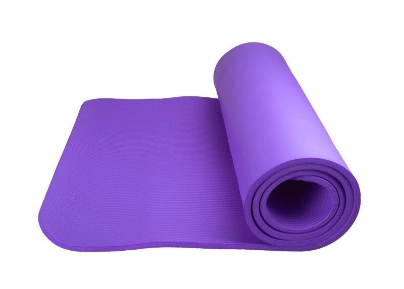 Килимок для йоги і фітнесу Power System PS-4017 FITNESS-YOGA MAT Purple (PS-4017_Purple) від компанії Придбай - фото 1