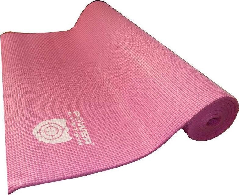 Килимок для йоги Power System  PS-4014 Fitness Yoga Mat Pink від компанії Придбай - фото 1