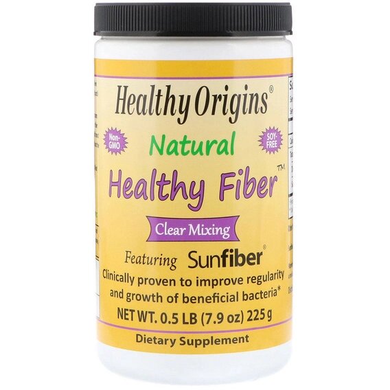 Клітчатка Healthy Origins Natural Healthy Fiber, Clear Mixing, 7.9 oz 225 g /30 servings/ HO38428 від компанії Придбай - фото 1