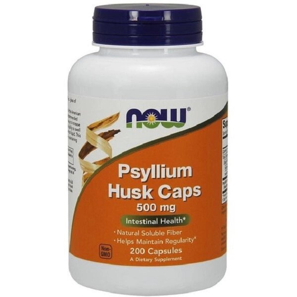 Клітчатка NOW Foods Psyllium Husks 500 mg 200 Veg Caps від компанії Придбай - фото 1