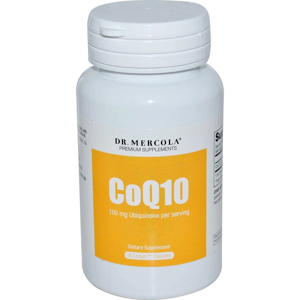 Коензим ліпосомальний Dr. Mercola, Q10, Liposoma CoQ10, 100 мг, 30 капсул (15869) від компанії Придбай - фото 1