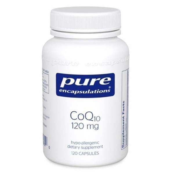 Коензім Pure Encapsulations, Q10, CoQ10, 120 мг, 60 капсул (20591) від компанії Придбай - фото 1