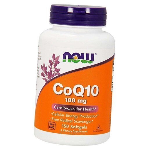 Коензим Q10 для серцево-судинної системи CoQ10 100 Soft Now Foods 150гелкапс (70128023) від компанії Придбай - фото 1