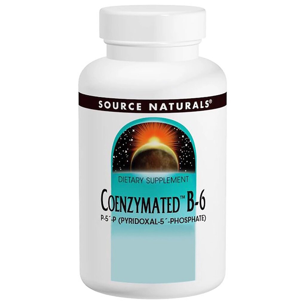 Коензим вітаміну В6 Source Naturals 25 мг 120 таблеток для розсмоктування (SN0267) від компанії Придбай - фото 1