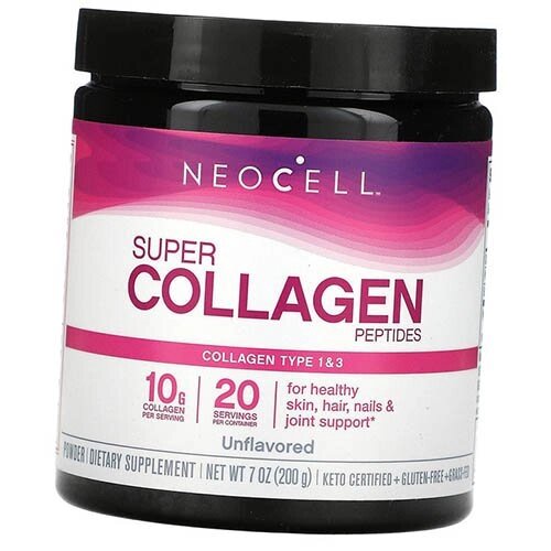 Колаген 1 і 3 типу Super Collagen Neocell 200г Без смаку (68342009) від компанії Придбай - фото 1