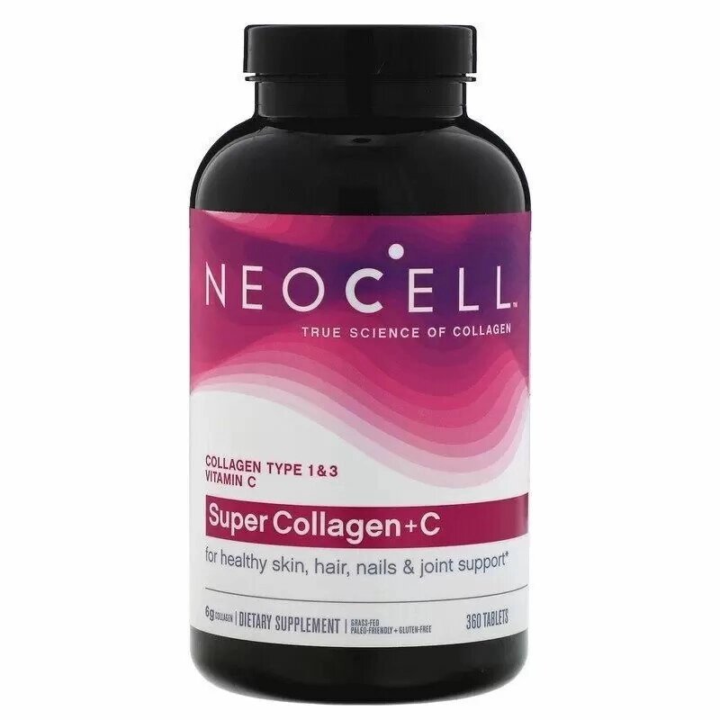 Колаген Neocell Super Collagen+C Type 1 & 3 6000 mg 360 Tabs від компанії Придбай - фото 1