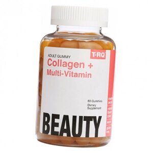 Колаген із Мультивітамінами Collagen + Multi-Vitamin Beauty T-RQ 60таб Фруктовий (68535001)