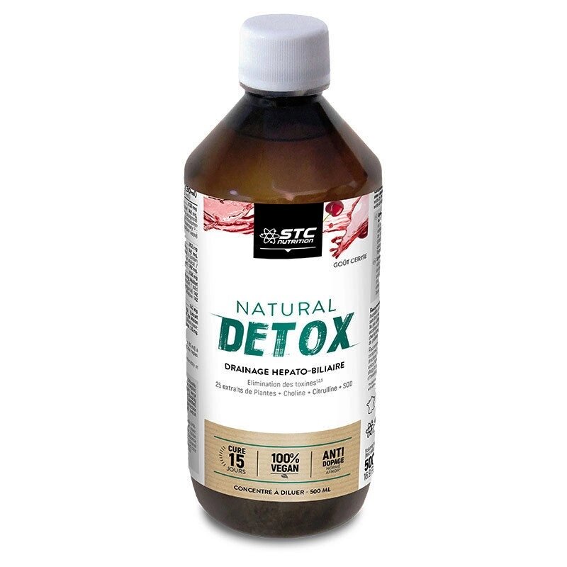 Комплекс для профілактики роботи печінки STC NUTRITION NATURAL DETOX 500 ml /16 servings/ від компанії Придбай - фото 1