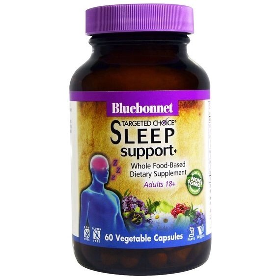 Комплекс для сну Bluebonnet Nutrition Targeted Choice, Sleep Support 60 Veg Caps від компанії Придбай - фото 1