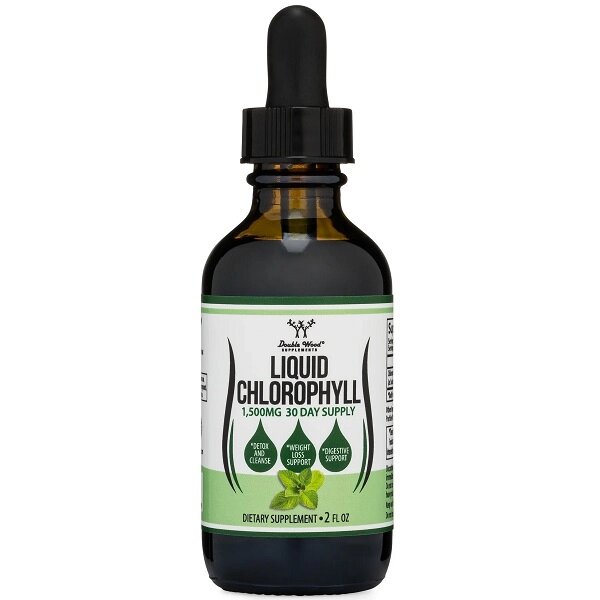 Комплекс для травлення Double Wood Liquid Chlorophyll Ultraconcentrate 100 mg in 1 ml 60 ml від компанії Придбай - фото 1