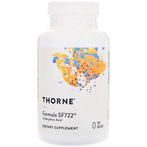 Комплекс для травлення Thorne Research Formula SF722 250 Gel Caps від компанії Придбай - фото 1