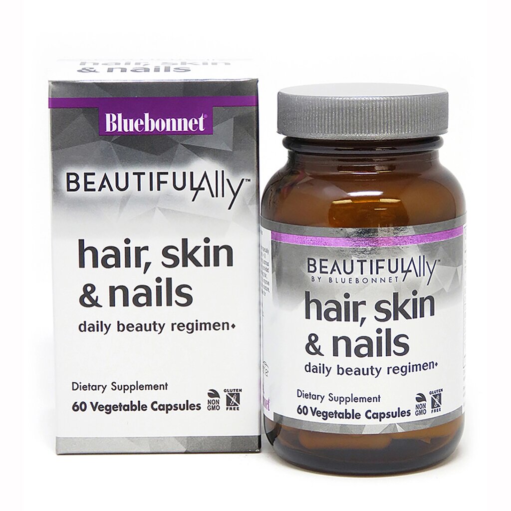 Комплекс для волосся, шкіри і нігтів Beautiful Ally Bebonnet Nutrition Hair, Skin & Nails 60 капсул від компанії Придбай - фото 1