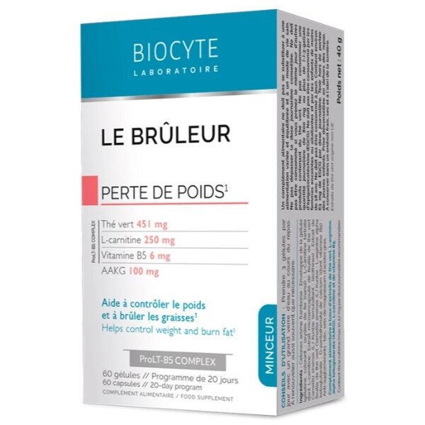 Комплекс для зниження ваги Biocyte Le Bruleur 60 Caps від компанії Придбай - фото 1