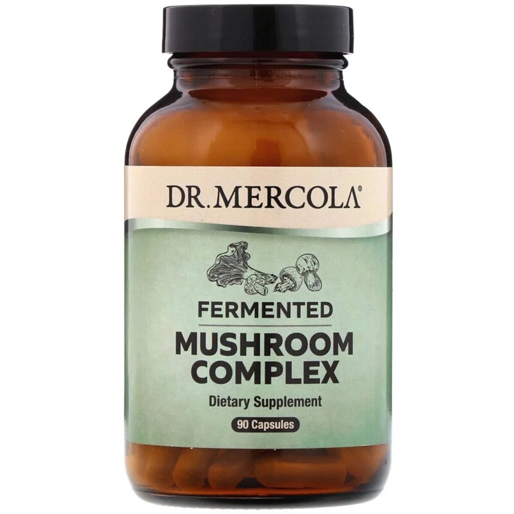 Комплекс ферментованих Грибов Fermented Mushroom Complex Dr. Mercola 90 капсул від компанії Придбай - фото 1