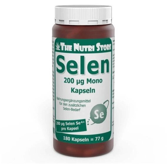 Комплекс Селен та Молібден The Nutri Store Selen 200 mg 180 Caps ФР-00000153 від компанії Придбай - фото 1