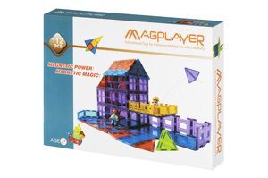 Конструктор 3D Magplayer магнітні плитки 112 елементів