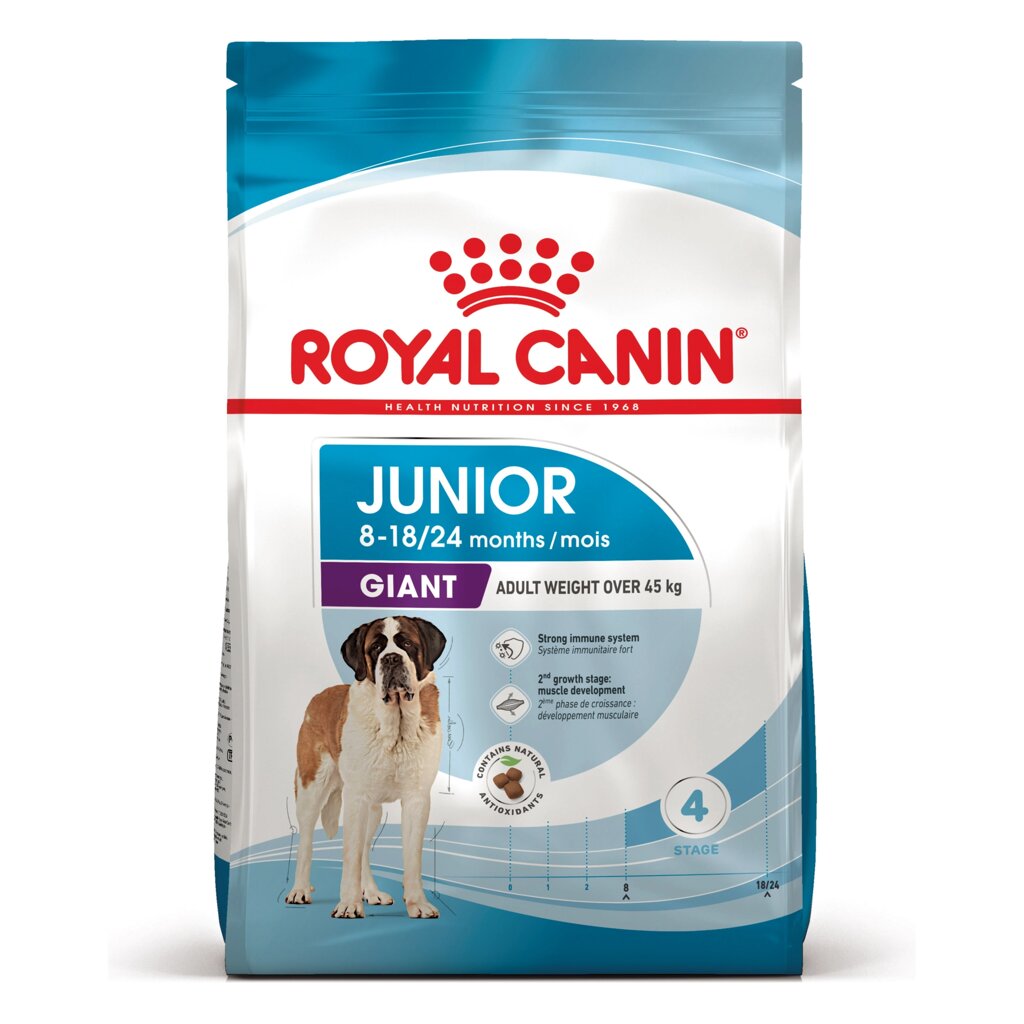 Корм для цуценят гігантських порід Royal Canin Giant Junior 15 кг від компанії Придбай - фото 1