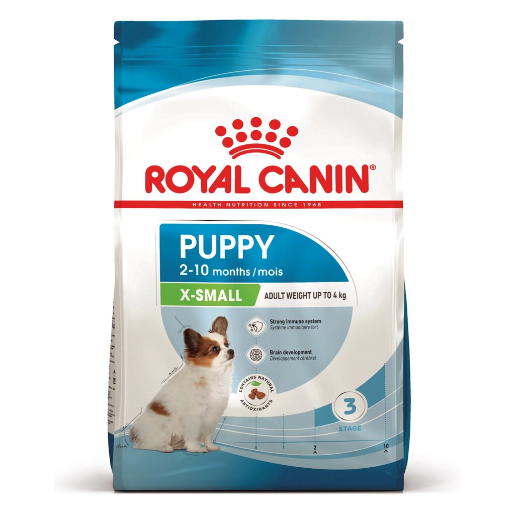 Корм для цуценят мініатюрних порід Royal Canin X-small Puppy 1,5 кг від компанії Придбай - фото 1