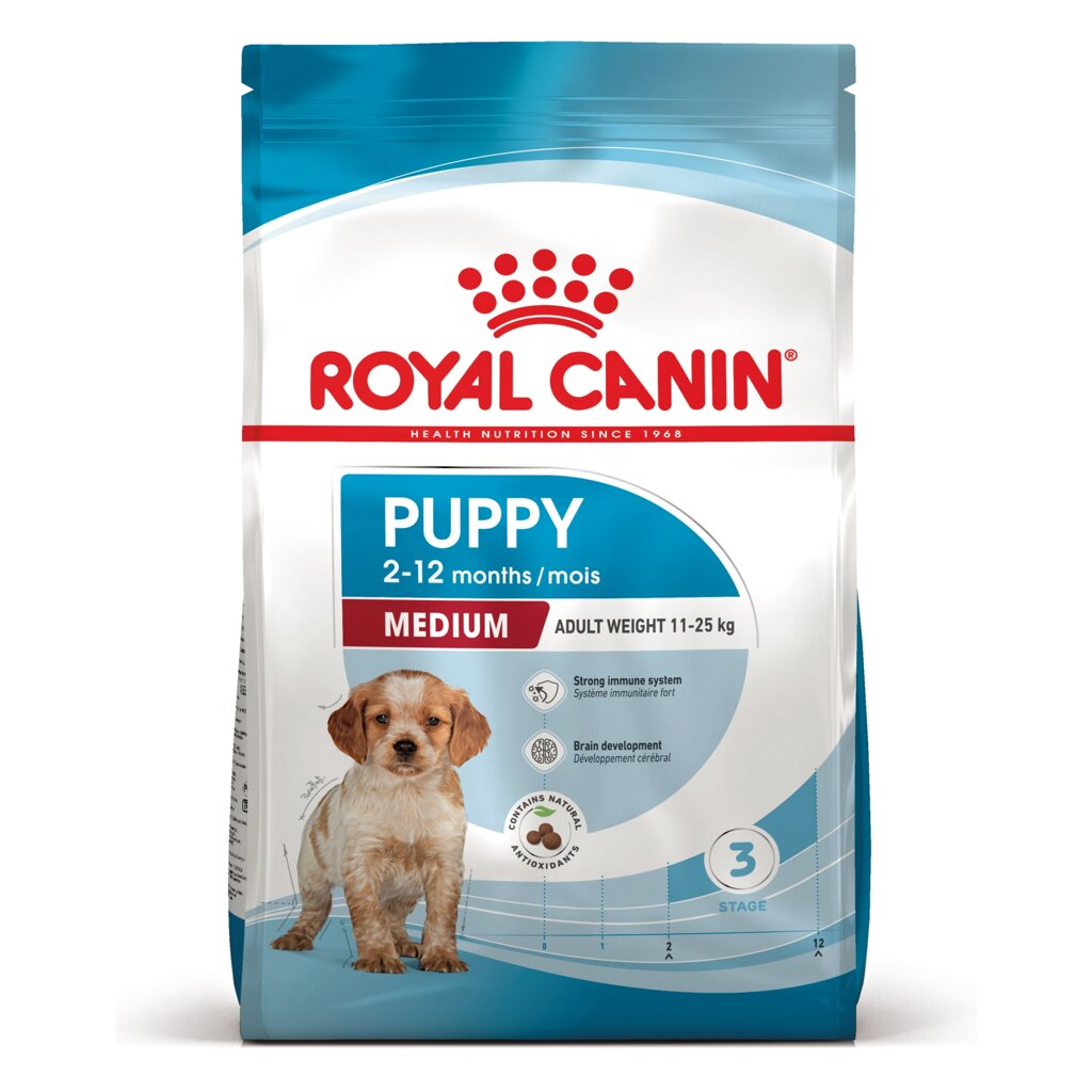 Корм для цуценят середніх порід Royal Canin Medium Puppy 1 кг від компанії Придбай - фото 1