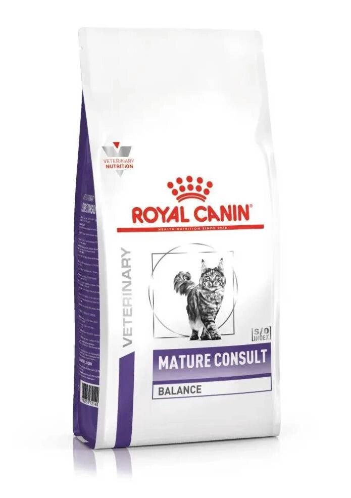 Корм для кішок Royal Canin Mature Consult Balance для зниження утворення струвітного каміння 1,5 кг від компанії Придбай - фото 1