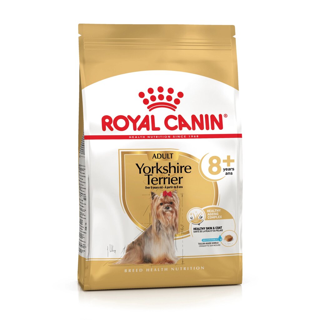 Корм для літніх собак породи Йоркширський Тер'єр Royal Canin Yorkshire Terrier Adult 8 1,5 кг від компанії Придбай - фото 1