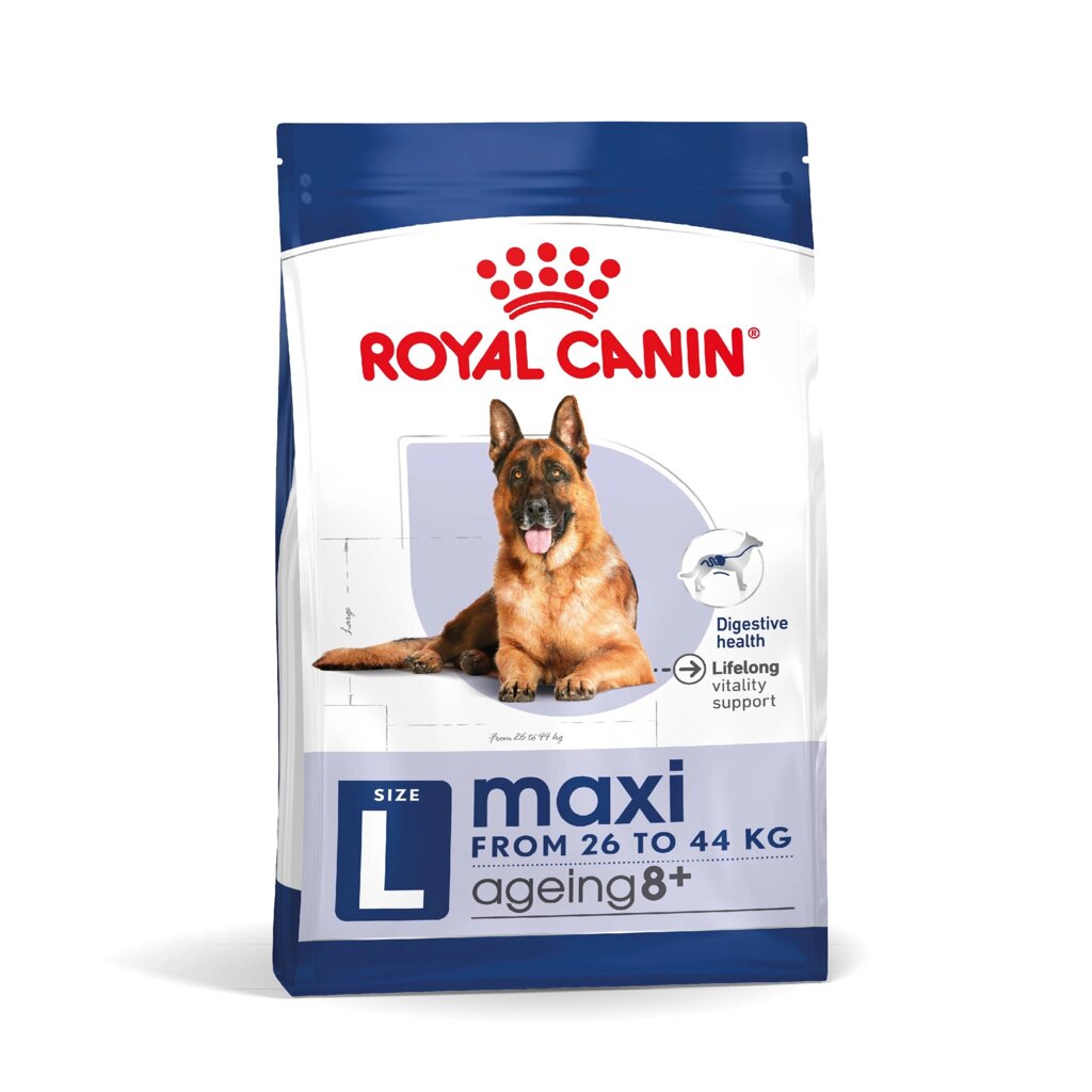 Корм для літніх собак великих порід Royal Canin Maxi Adult 8+ 15 кг від компанії Придбай - фото 1